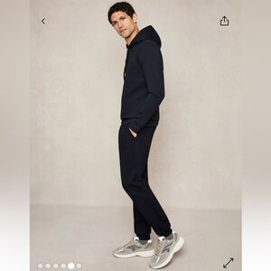 Reiss Premium Interlock Jersey Hoodie and Jogger Set